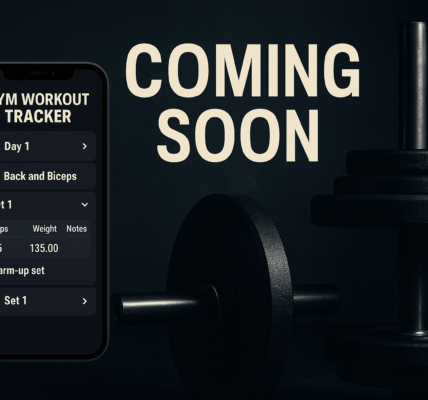Gym Workout Tracker Coming Soon